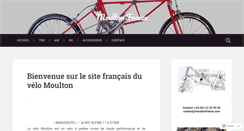 Desktop Screenshot of moultonfrance.com